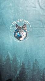 The lone wolf sweat paneel voor en achterkant, 120 cm of meer, Ophalen of Verzenden, Zo goed als nieuw, Katoen