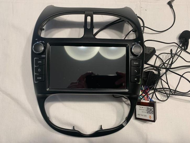 Peugeot 206 Autoradio Multimediaspeler Carplay Android Gps, Auto diversen, Autoradio's, Zo goed als nieuw, Ophalen of Verzenden