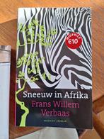 Frans Willem Verbaas - Sneeuw in Afrika, Ophalen of Verzenden, Zo goed als nieuw, Frans Willem Verbaas