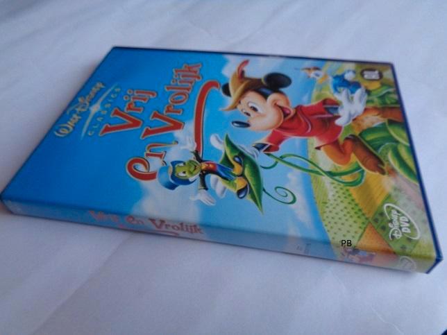 Walt Disney Classic Vrij en Vrolijk (Disney Dvd), Cd's en Dvd's, Dvd's | Tekenfilms en Animatie, Zo goed als nieuw, Amerikaans