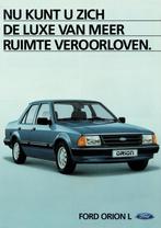 Folder Ford Orion L (1984), Verzenden, Gelezen, Ford