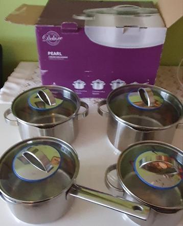 Sola Pannenset Pearl - RVS - Kookpan 4 Delig beschikbaar voor biedingen