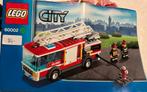 Lego City 60002 Brandweertruck, Ophalen of Verzenden, Zo goed als nieuw, Complete set, Lego