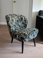 woood sara botanical fauteuil, Minder dan 75 cm, Stof, Zo goed als nieuw, 50 tot 75 cm