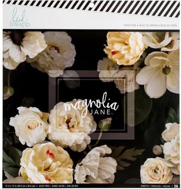 Heidi Swapp 12x12 Paper Pad Magnolia Jane Collection #313724 beschikbaar voor biedingen