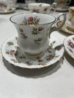 Royal Albert kop en schotel, 6 verschillende designs, Verzamelen, Porselein, Kristal en Bestek, Ophalen of Verzenden, Gebruikt