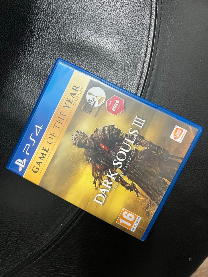 Dark Souls 3 GOTY - PS4, Spelcomputers en Games, Spelcomputers | Sony PlayStation 4, Zo goed als nieuw, Original, Zonder controller
