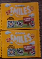 5 Jumbo Smiles + 8 Jumbo boodschappen pakket zegels, Jumbo, Ophalen of Verzenden