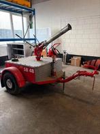 Schuimblusaanhanger, Ophalen