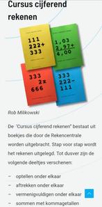 !! 💛 Cursus Cijferend Rekenen (Syllabus 4x) 💚 !!, Rekencentrale, Nieuw, Ophalen of Verzenden, Beta