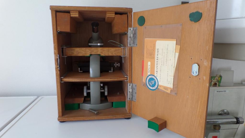 Microscoop, OLYMPUS, EC, 1961-(#8815), Ophalen, Gebruikt, 400x tot 1000x, Biologische microscoop