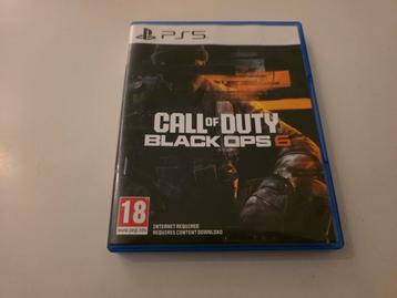 Call of duty Blackops 6 voor Playstation 5 Krasvrij Lees  beschikbaar voor biedingen