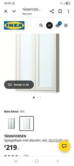 Spiegelkast tannforsen ikea nieuw, Huis en Inrichting, Kasten | Kledingkasten, Ophalen, Nieuw, 50 tot 100 cm, Minder dan 25 cm