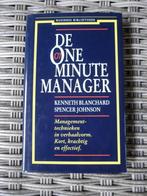 Blanchard & Johnson/  De one minute manager, Gelezen, Ophalen of Verzenden, Blanchard & Johnson, Management