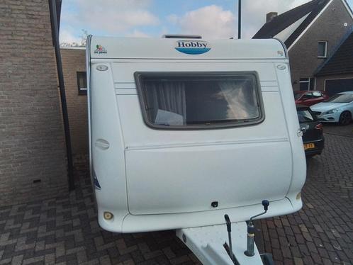 Hobby  de luxe 440 sf 2005, Caravans en Kamperen, Caravans, Particulier, tot en met 4, Treinzit, Hobby, Luifel, Mover, Reservewiel