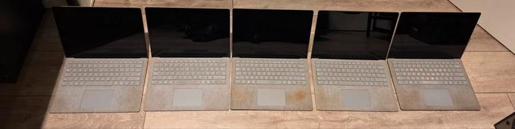 5x Microsoft Surface Laptop i5-7300U (8GB, 256GB SSD) + Dock, Computers en Software, Windows Laptops, Gebruikt, 13 inch, SSD, 2 tot 3 Ghz