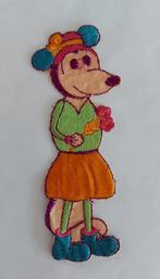 Antiek Turmac zijdje applicatie Minnie Mouse, Antiek en Kunst, Ophalen of Verzenden