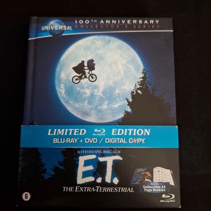E.T. the Extra-Terrestrial (1982) Digibook Blu-ray, Cd's en Dvd's, Blu-ray, Zo goed als nieuw, Ophalen of Verzenden