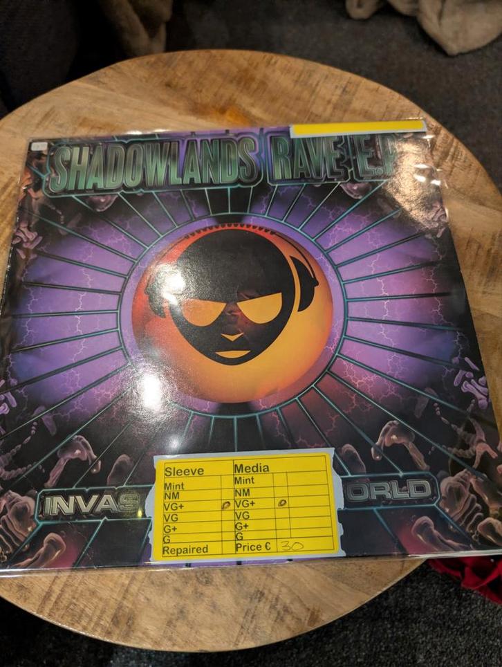 Shadowlands Terrorists – Shadowlands Rave E.P., Cd's en Dvd's, Vinyl | Dance en House, Gebruikt, Techno of Trance, 12 inch, Ophalen of Verzenden