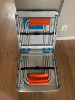 Inklapbare Campingtafel met 4 Krukjes - Verstelbaar, Ophalen, Nieuw, Campingtafel