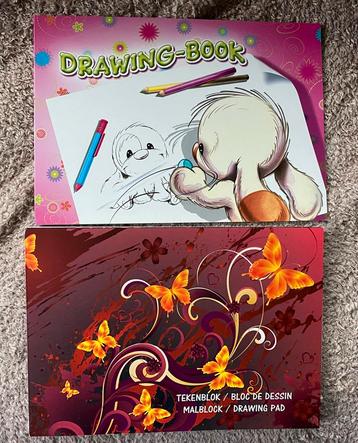 2 Schetsboeken beschikbaar voor biedingen