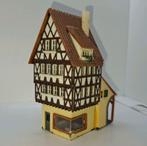 Vakwerk huis met winkel in n spoor, Gebruikt, Gelijkstroom of Wisselstroom, Brug, Tunnel of Gebouw, Trix