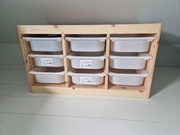 2x Trofast Ikea kast met opbergbakken beschikbaar voor biedingen