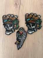 Doodshoofd Strijk Applicaties voor Kleding, Ophalen of Verzenden, Nieuw, Overige applicaties