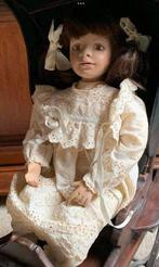 Mooie porseleine pop, Verzamelen, Ophalen, Zo goed als nieuw, Pop