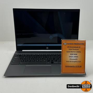 HP Chromebook 15 | Intel Pentium Gold 4417U 2.0GHz 4GB RAM 6 beschikbaar voor biedingen
