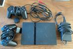 PS2 slim met twee controller, Ophalen of Verzenden, Zo goed als nieuw, Met 1 controller