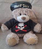 Stoere Teddybeer met Hardcore Outfit 20cm, Kinderen en Baby's, Speelgoed | Knuffels en Pluche, Ophalen of Verzenden, Zo goed als nieuw