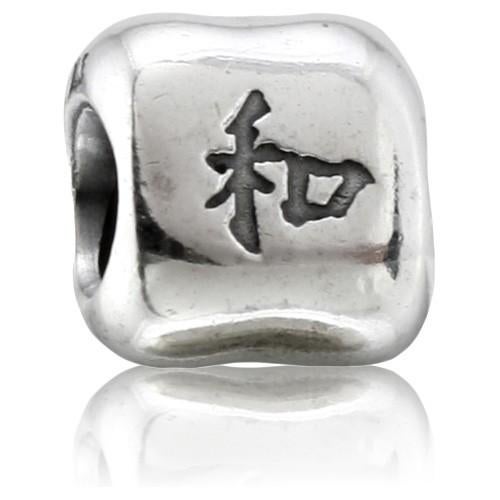 Originele Pandora chinees symbool harmonie, Sieraden, Tassen en Uiterlijk, Bedels, Gebruikt, Pandora, Ophalen of Verzenden, 1 bedel