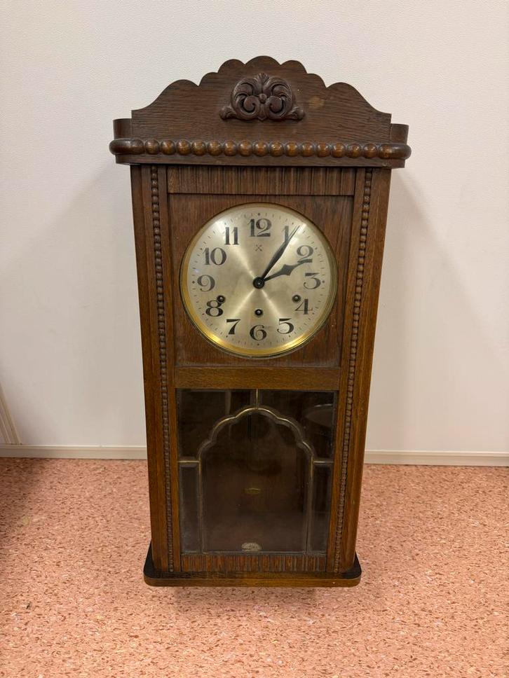 Antieke Pendule Klok - ca. 1900, Antiek en Kunst, Antiek | Klokken, Ophalen