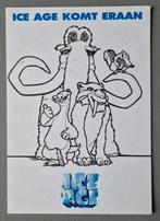 Ice Age film Ansichtkaart, Verzenden, 1980 tot heden, Ongelopen, Overige thema's