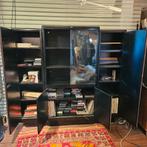 Vintage Gispen archiefkast - Barro Malines Mechelen, Ophalen, 150 tot 200 cm, Glas, Industrieel