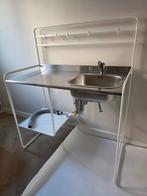 Nieuwe IKEA Sunnersta Kitchenette, Ophalen, 100 tot 150 cm, Wit, Nieuw