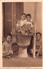 303  Nederlands Indië  -  4 ll. Holl. School Klatten, Verzamelen, Ansichtkaarten | Buitenland, Ophalen of Verzenden, Voor 1920