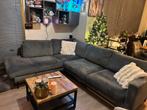 Grijze Hoekbank, Huis en Inrichting, Ophalen, 250 tot 300 cm, Gebruikt, Hoekbank