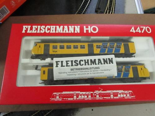 Fleischmann 4470 NS Sprinter vitrinemodel in ovp., Hobby en Vrije tijd, Modeltreinen | H0, Zo goed als nieuw, Treinset, Gelijkstroom