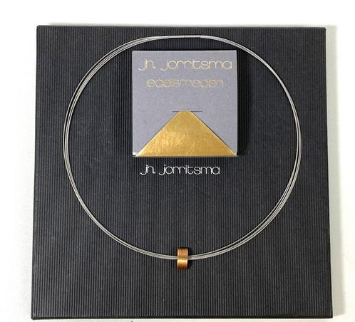 18 Karaats gouden hanger met ketting - J&H Jorritsma, Sieraden, Tassen en Uiterlijk, Kettingen, Nieuw, Goud, Goud, Met hanger