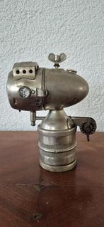 Authentieke vintage Bauer carbide fietslamp, Antiek en Kunst, Ophalen of Verzenden