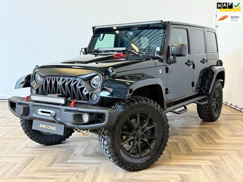 Jeep Wrangler 2.8 CRD Rubicon|GRIJSKENTEKEN|VRDASH|VOL!, Auto's, Jeep, Bedrijf, Te koop, Wrangler, 4x4, ABS, Achteruitrijcamera