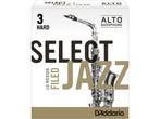 Rieten Rico Select Jazz Filed voor Alt Sax Sterkte 3H, -, Saxofoon, Nieuw, Ophalen of Verzenden