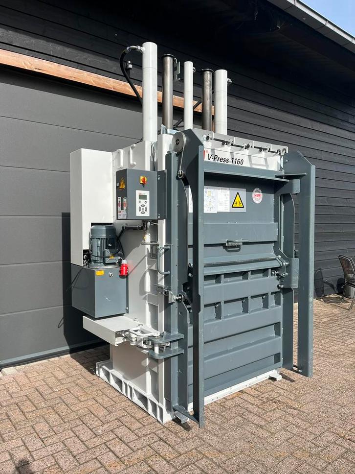 HSM V-Press 1160 MAX | 60 ton | Papierpers | Balenpers, Doe-het-zelf en Verbouw, Gereedschap | Overige machines, Ophalen of Verzenden