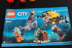lego city startersset diepzee duikers 60091, Ophalen of Verzenden, Zo goed als nieuw, Complete set, Lego