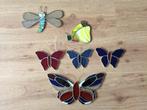 6 Tiffany vlinders, Ophalen of Verzenden