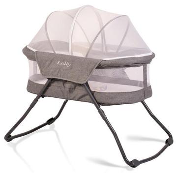Reis wiegje met muggennet kleur grijs beschikbaar voor biedingen