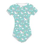 Groene romper / volwassenen luier baby pakje pyjama onesie, Verzenden, Groen, Overige typen