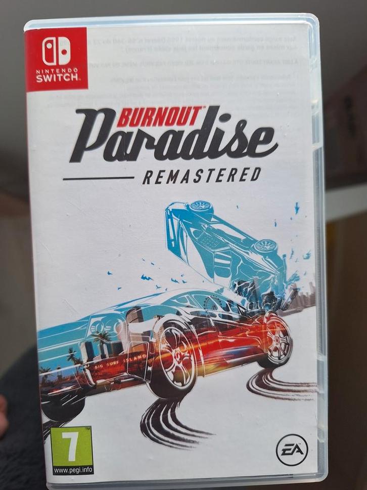 Burnout Paradise Remastered - Switch, Spelcomputers en Games, Games | Nintendo Switch, Zo goed als nieuw, Racen en Vliegen, 1 speler